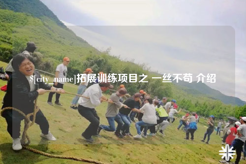 玉林拓展训练项目之 一丝不苟 介绍